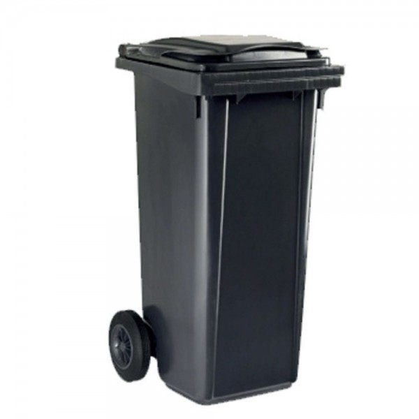 CONTENEDOR BASURA  GRIS 240 LT