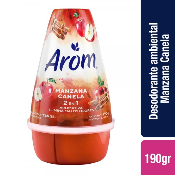 DESODORANTE AMBIENTAL CONTINUO CONO 190 GR MANZANA CANELA