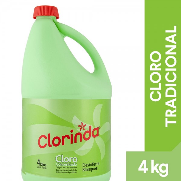 CLORO CONCENTRADO 4 LT MULTISUPERFICIES
