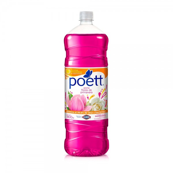 LIMPIADOR DE PISOS AROMA PRIMAVERA 1.8 LT