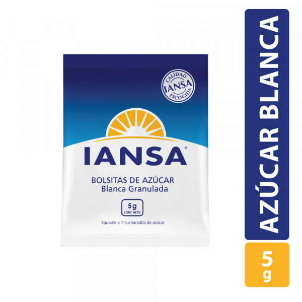 AZUCAR SACHET 800 BOLSITAS DE 5 GR C/U