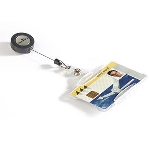 PORTA CREDENCIAL RETRACTIL DURABLE 10 UN