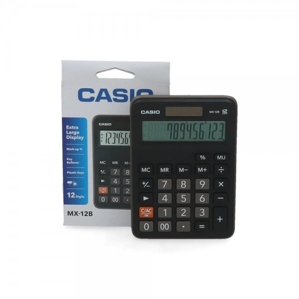 CALCULADORA ESCRITORIO 12 DIGITOS MX-12B