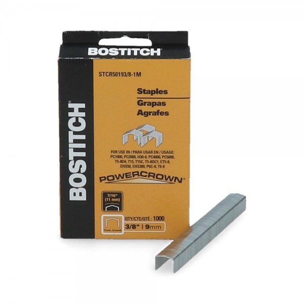 CORCHETE SEMI INDUSTRIAL 3/8 PULGADAS 1000 UN STCR5019