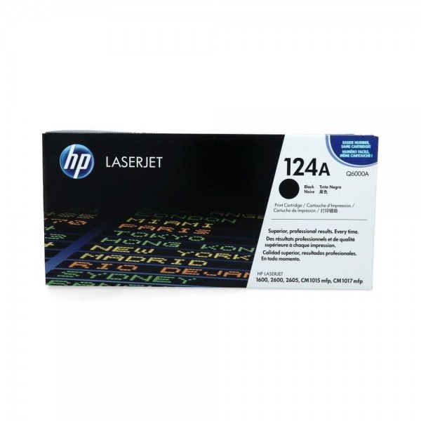 TONER Q6000A 124A NEGRO 2500 PAGINAS