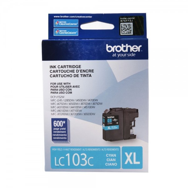 CARTUCHO LC103C CIAN 600 PAGINAS
