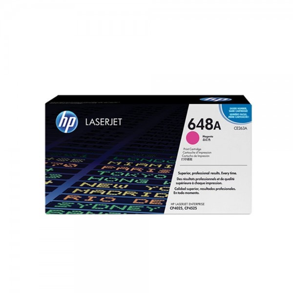TONER CE263A 648A MAGENTA 11000 PAGINAS