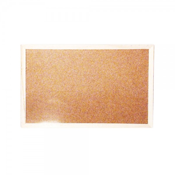 PIZARRA CORCHO MARCO MADERA 30 X 45 CM