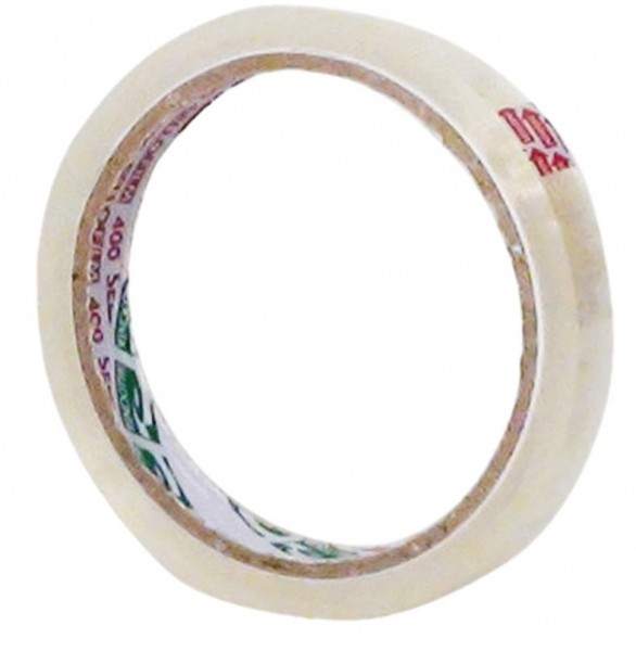 CINTA ADHESIVA TRANSPARENTE 12 MM 50 MT 75 CM