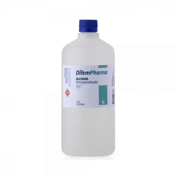 ALCOHOL DESNATURALIZADO 95% 1 LT