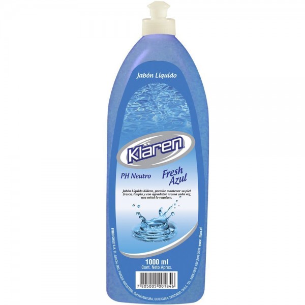 JABON LIQUIDO 1 LT FRESH